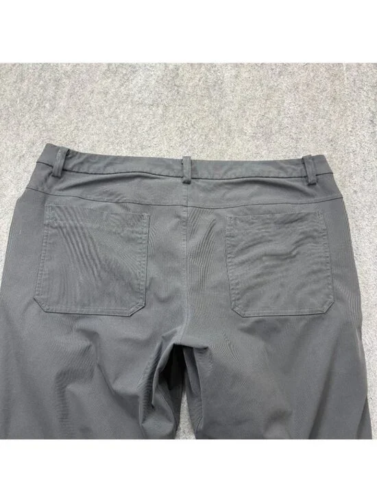 Lululemon ABC 5-Pocket Pants Men 36 x 33 Gray Classic Fit Stretch - Picture 9 of 16